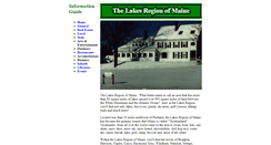 Desktop Screenshot of mainelakesregion.com